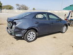 2017 Toyota Corolla L Blue vin: 5YFBURHE0HP644813