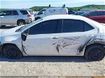 2017 Toyota Corolla Le White vin: 5YFBURHE0HP672708