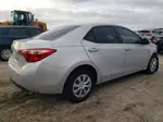 2017 Toyota Corolla L Silver vin: 5YFBURHE0HP675057