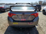 2017 Toyota Corolla L Gray vin: 5YFBURHE0HP677620