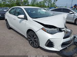 2017 Toyota Corolla Se White vin: 5YFBURHE0HP713306