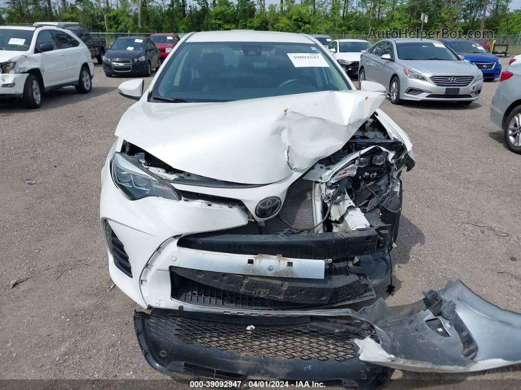 2017 Toyota Corolla Se White vin: 5YFBURHE0HP713306