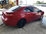 2017 Toyota Corolla L Red vin: 5YFBURHE0HP716500