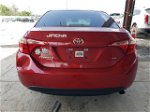 2017 Toyota Corolla L Red vin: 5YFBURHE0HP716500