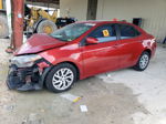 2017 Toyota Corolla L Red vin: 5YFBURHE0HP716500