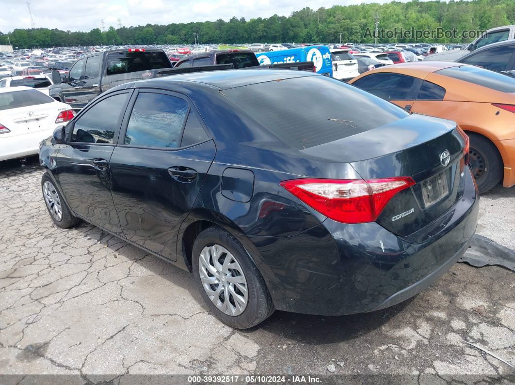 2017 Toyota Corolla Le Black vin: 5YFBURHE0HP720689