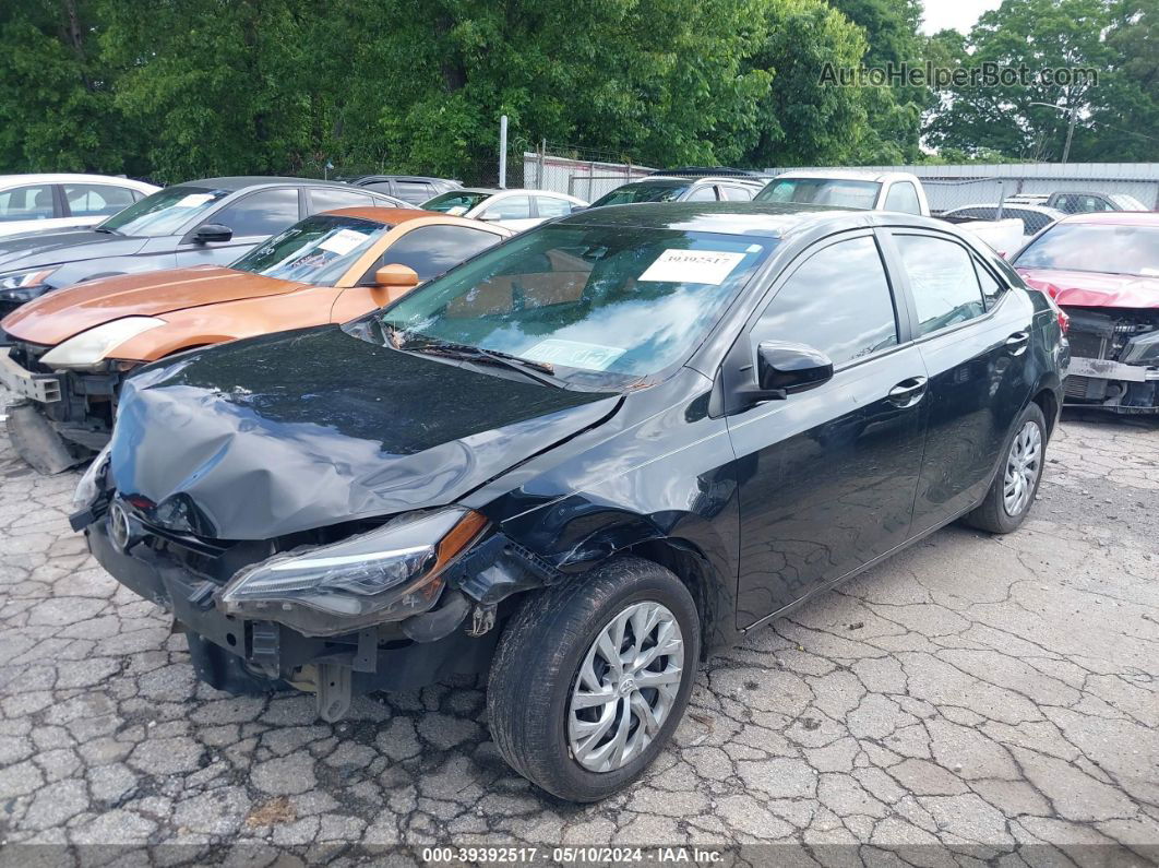 2017 Toyota Corolla Le Black vin: 5YFBURHE0HP720689