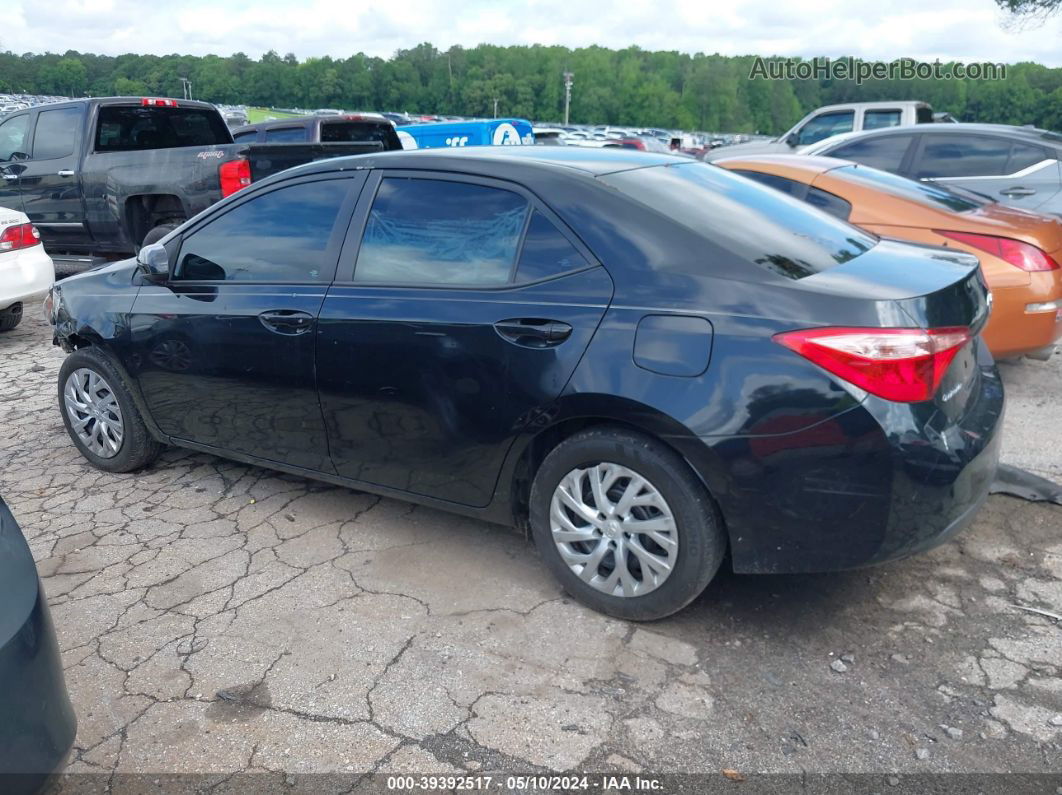 2017 Toyota Corolla Le Black vin: 5YFBURHE0HP720689