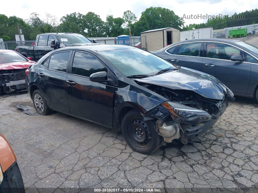 2017 Toyota Corolla Le Black vin: 5YFBURHE0HP720689