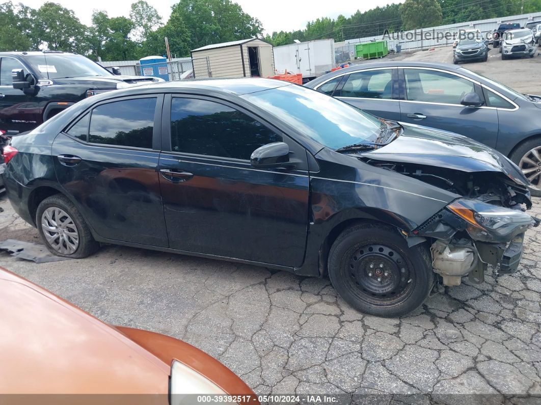 2017 Toyota Corolla Le Black vin: 5YFBURHE0HP720689