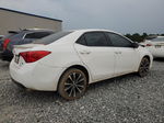 2019 Toyota Corolla L White vin: 5YFBURHE0KP858529