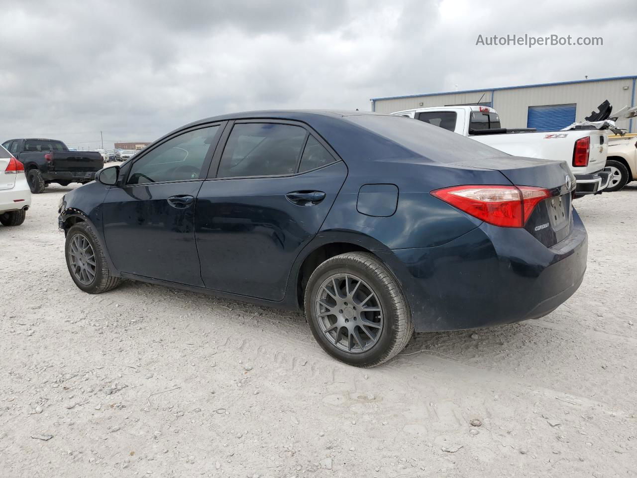 2019 Toyota Corolla L Blue vin: 5YFBURHE0KP861611