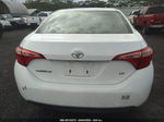 2019 Toyota Corolla Le White vin: 5YFBURHE0KP868655