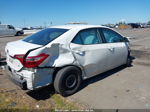 2019 Toyota Corolla Le White vin: 5YFBURHE0KP889165