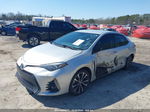 2019 Toyota Corolla Se Silver vin: 5YFBURHE0KP892373