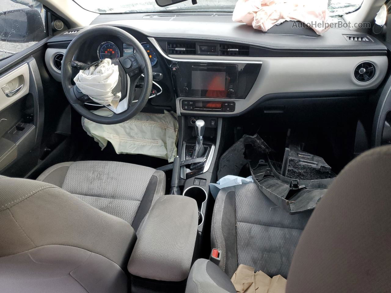 2019 Toyota Corolla L Бирюзовый vin: 5YFBURHE0KP903100