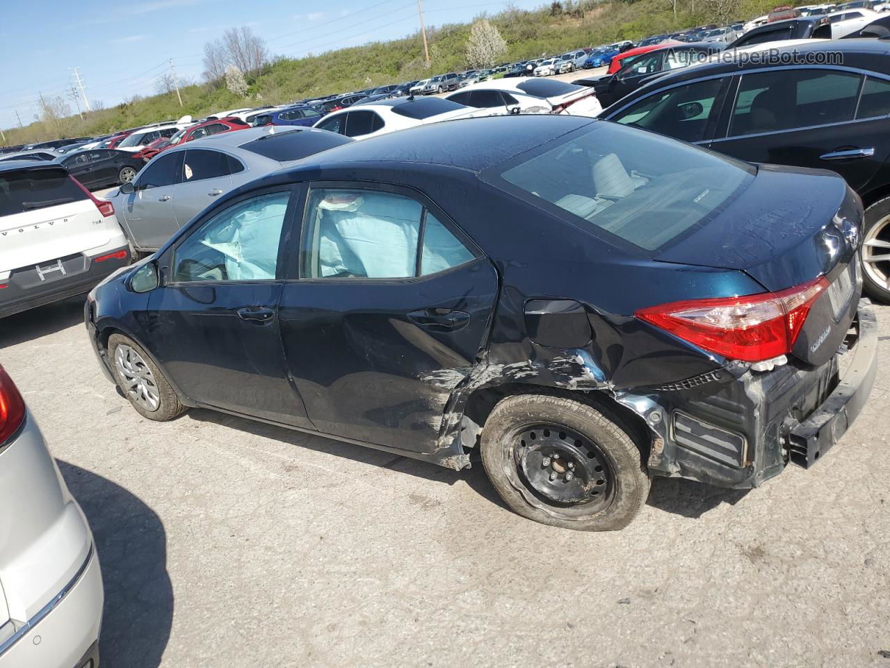 2019 Toyota Corolla L Black vin: 5YFBURHE0KP903825