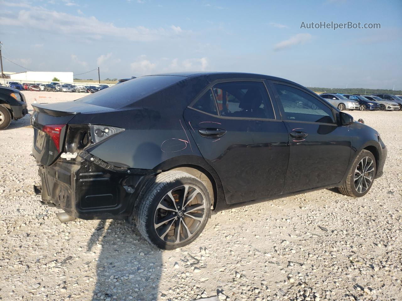 2019 Toyota Corolla L Black vin: 5YFBURHE0KP904442