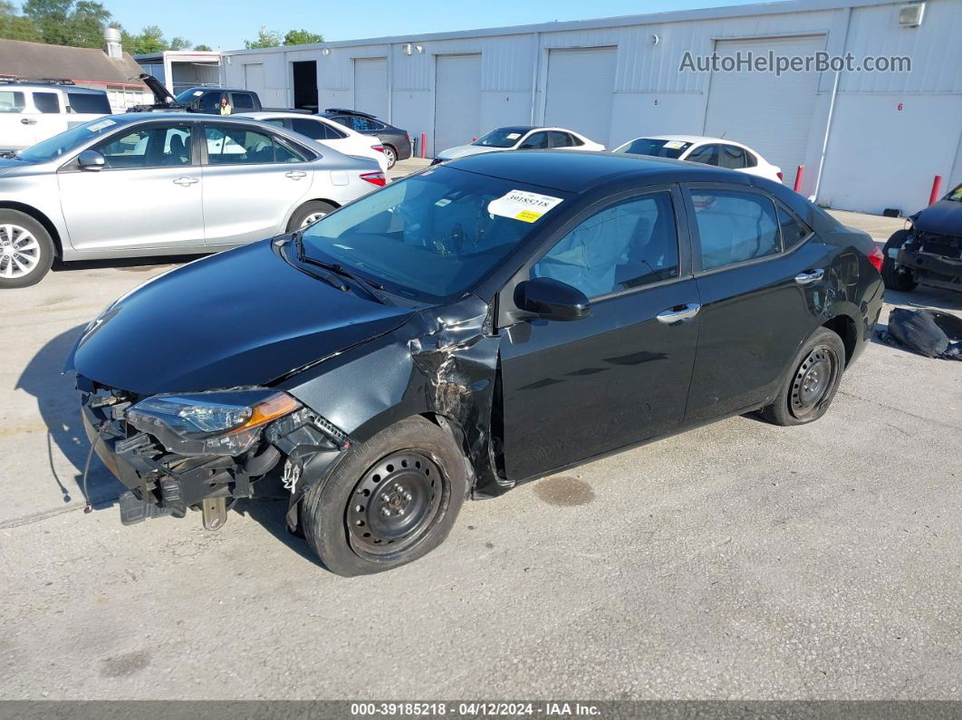 2019 Toyota Corolla Le Black vin: 5YFBURHE0KP905820