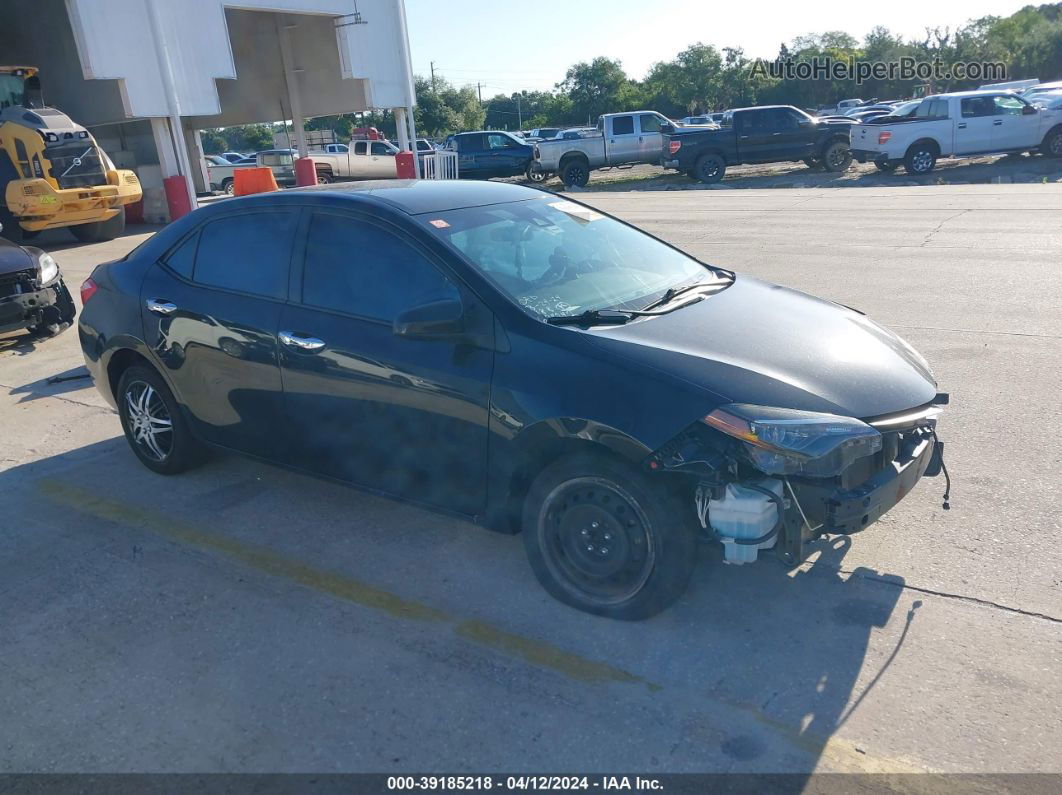 2019 Toyota Corolla Le Black vin: 5YFBURHE0KP905820