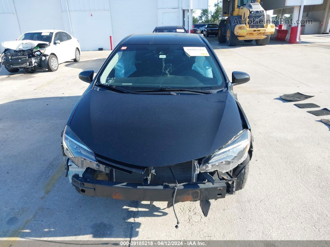 2019 Toyota Corolla Le Black vin: 5YFBURHE0KP905820