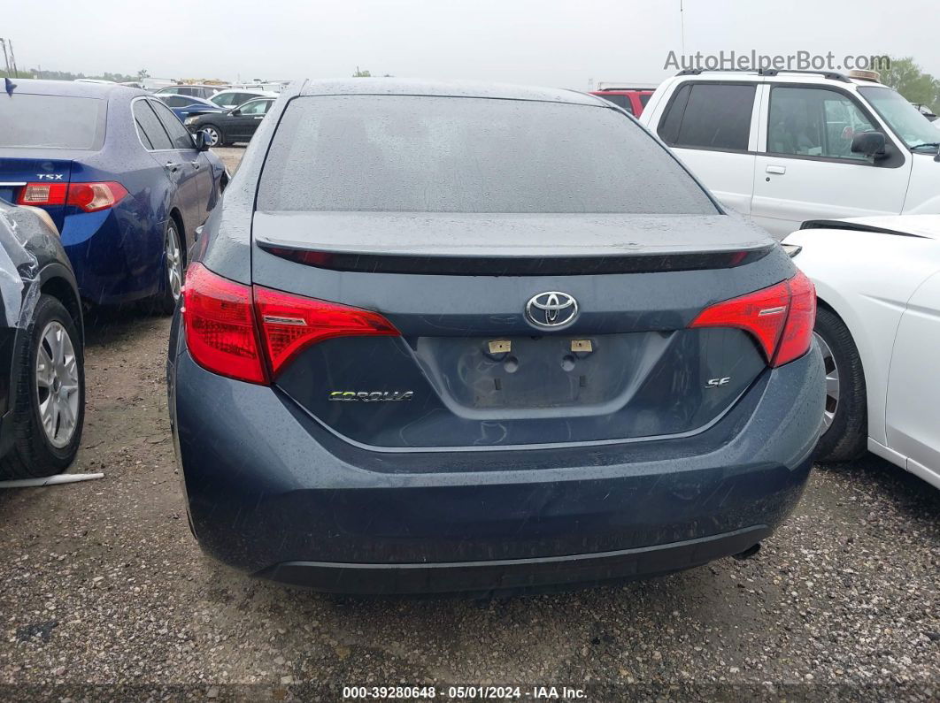 2019 Toyota Corolla Se Gray vin: 5YFBURHE0KP906725