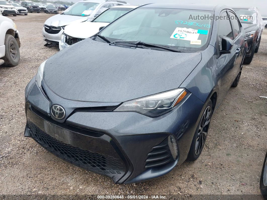 2019 Toyota Corolla Se Gray vin: 5YFBURHE0KP906725