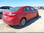 2019 Toyota Corolla Le Burgundy vin: 5YFBURHE0KP907647