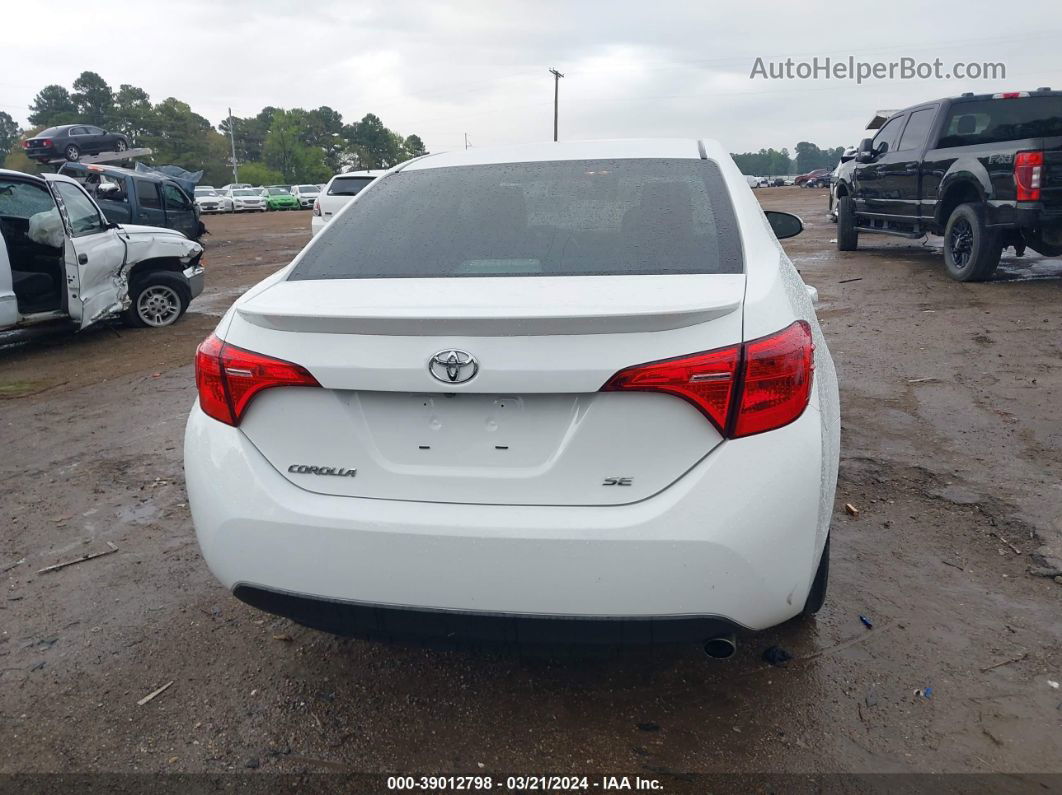 2019 Toyota Corolla Se White vin: 5YFBURHE0KP908331