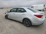 2019 Toyota Corolla L Silver vin: 5YFBURHE0KP918163