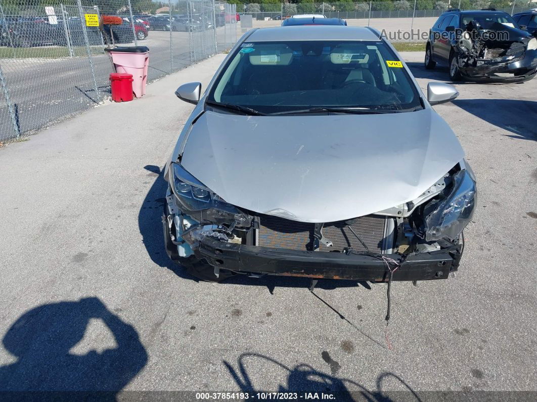 2019 Toyota Corolla Se Silver vin: 5YFBURHE0KP929793