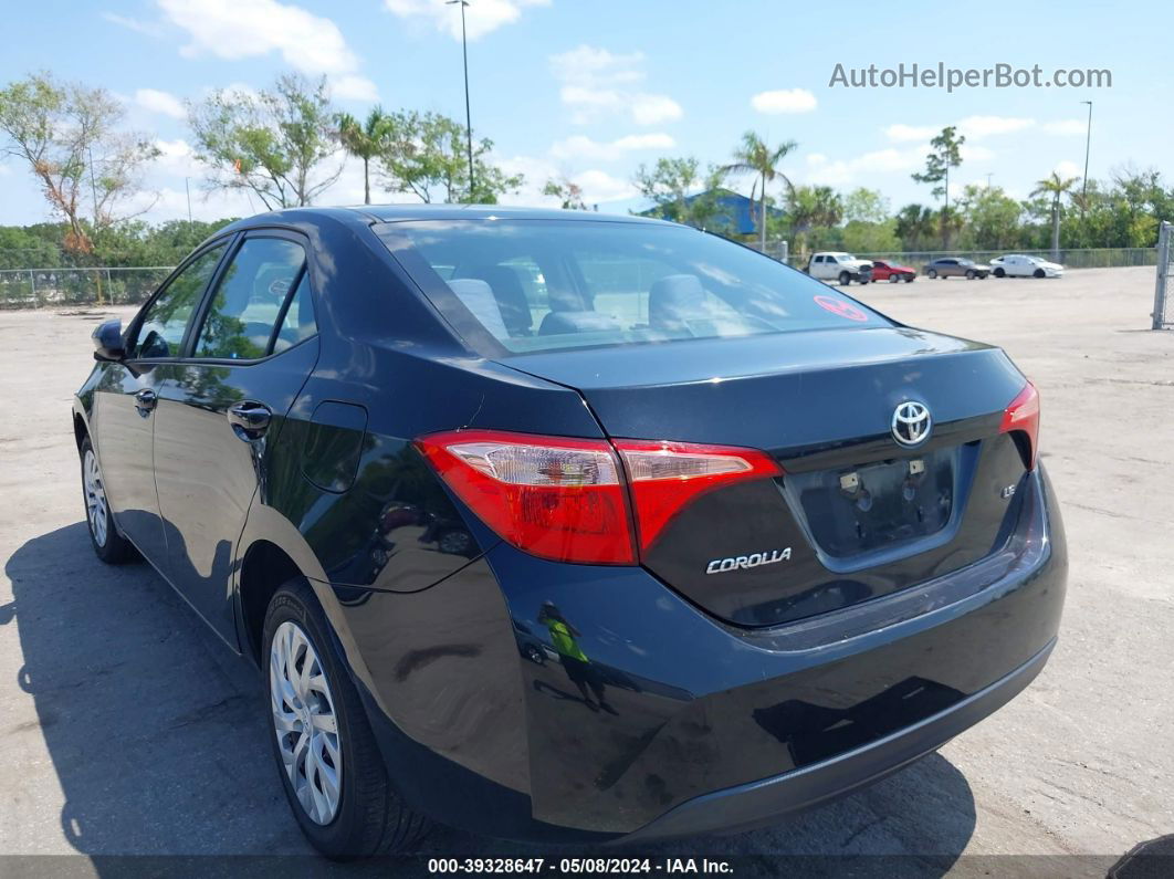 2019 Toyota Corolla Le Black vin: 5YFBURHE0KP935058