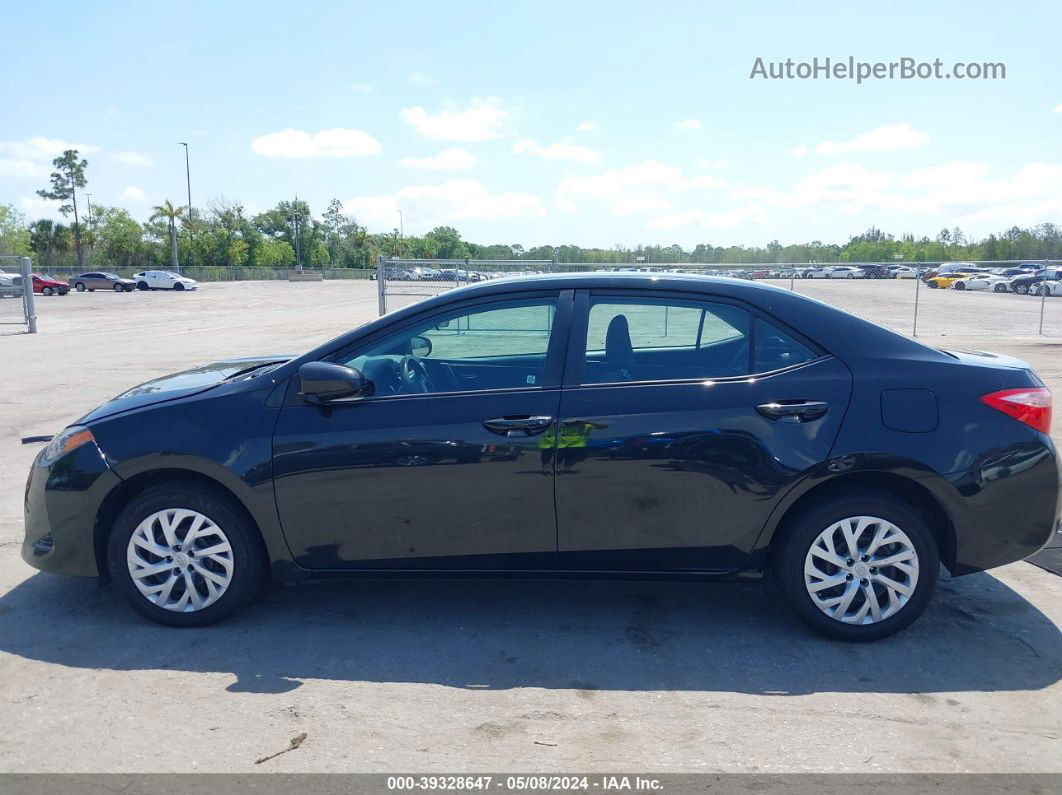 2019 Toyota Corolla Le Black vin: 5YFBURHE0KP935058