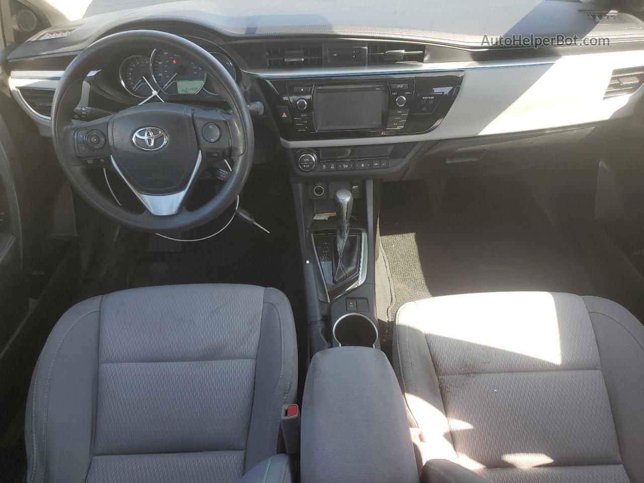 2014 Toyota Corolla L Серебряный vin: 5YFBURHE1EP051005