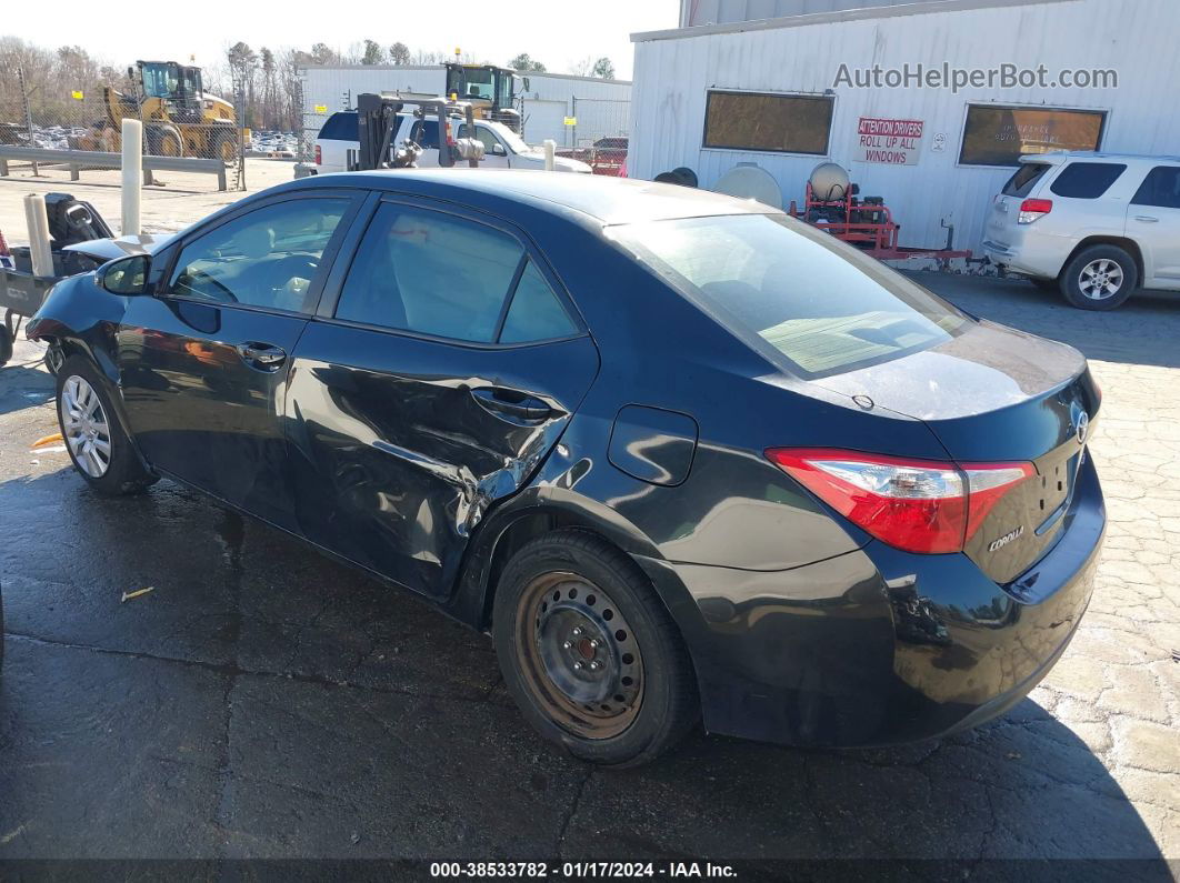 2014 Toyota Corolla Le Black vin: 5YFBURHE1EP080312