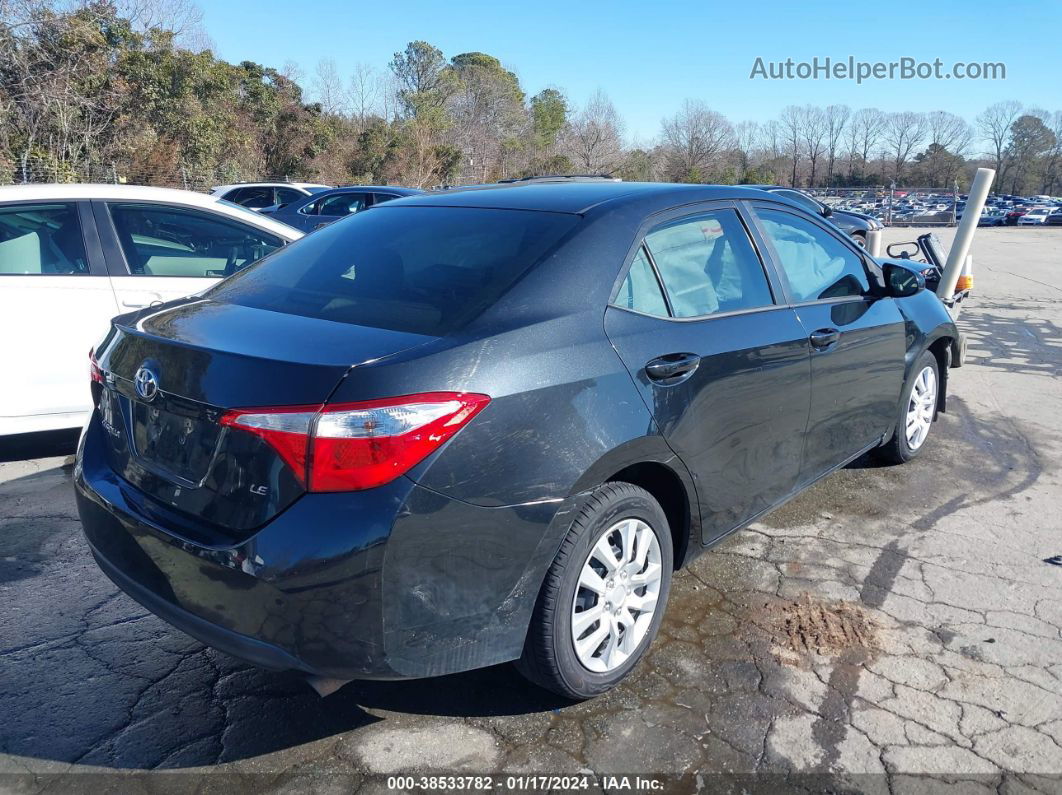 2014 Toyota Corolla Le Black vin: 5YFBURHE1EP080312