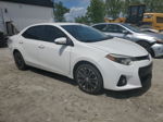 2014 Toyota Corolla L White vin: 5YFBURHE1EP129167