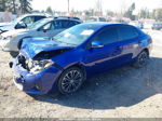 2014 Toyota Corolla S Plus Blue vin: 5YFBURHE1EP129962