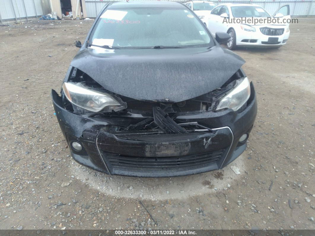 2015 Toyota Corolla S Plus Черный vin: 5YFBURHE1FP223843