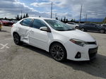 2015 Toyota Corolla L White vin: 5YFBURHE1FP255983