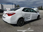 2015 Toyota Corolla L White vin: 5YFBURHE1FP255983