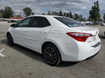 2015 Toyota Corolla L White vin: 5YFBURHE1FP255983