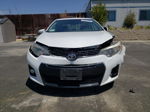 2015 Toyota Corolla L White vin: 5YFBURHE1FP281421