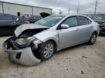 2015 Toyota Corolla L Silver vin: 5YFBURHE1FP290541