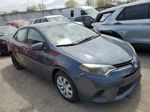 2015 Toyota Corolla L Gray vin: 5YFBURHE1FP293861