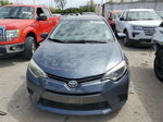 2015 Toyota Corolla L Gray vin: 5YFBURHE1FP293861