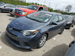 2015 Toyota Corolla L Gray vin: 5YFBURHE1FP293861