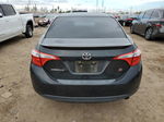 2015 Toyota Corolla L Black vin: 5YFBURHE1FP324901