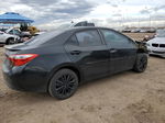 2015 Toyota Corolla L Black vin: 5YFBURHE1FP324901