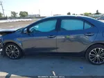 2015 Toyota Corolla S Plus Gray vin: 5YFBURHE1FP328687